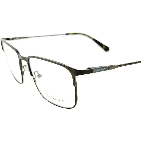 Gant GA3241 Mens Metal Eyeglass Frame 007 Matte Dark Nickeltin 53-17